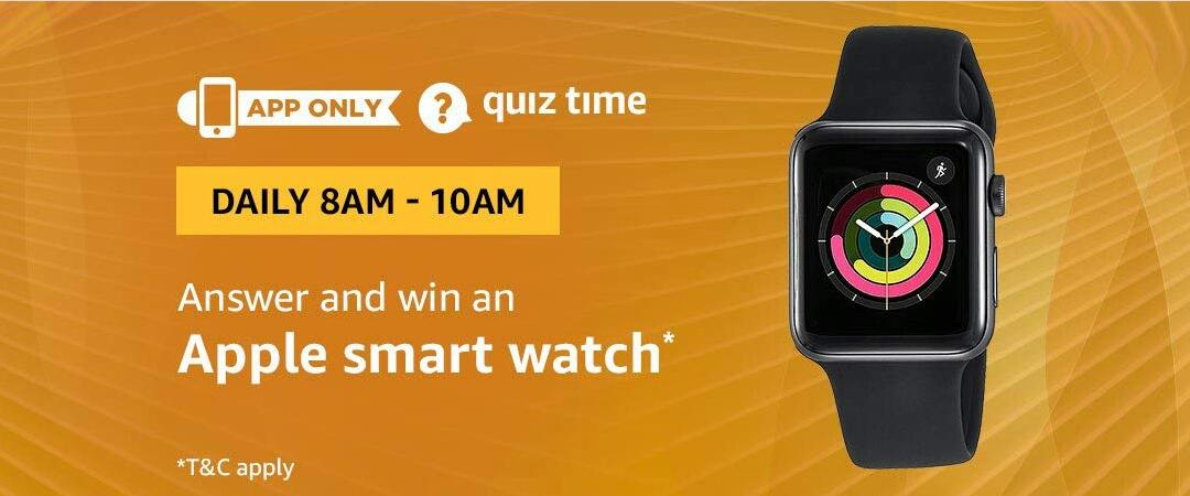 Amazon Apple Smart Watch Answer (29 July)